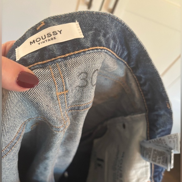 Moussy Vintage Jeans Distressed Size 30 - Picture 4 of 5